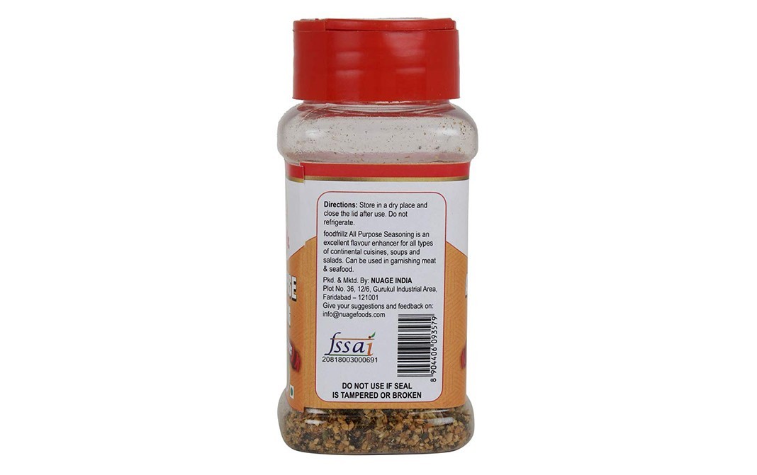 Foodfrillz All Purpose Seasoning    Plastic Jar  60 grams